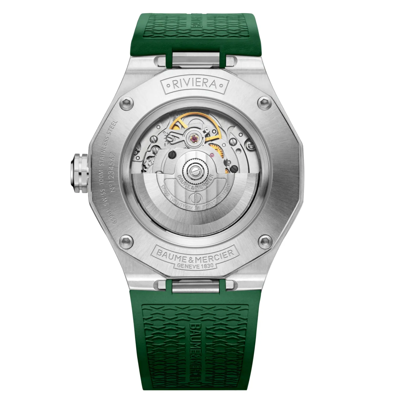 Baume & Mercier Men's Green Riviera Watch 10618