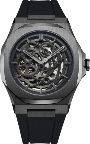 D1M Watch Skeleton Gun Metal