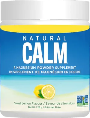 Natural Calm Magnesium Powder (Sweet Lemon) 226g