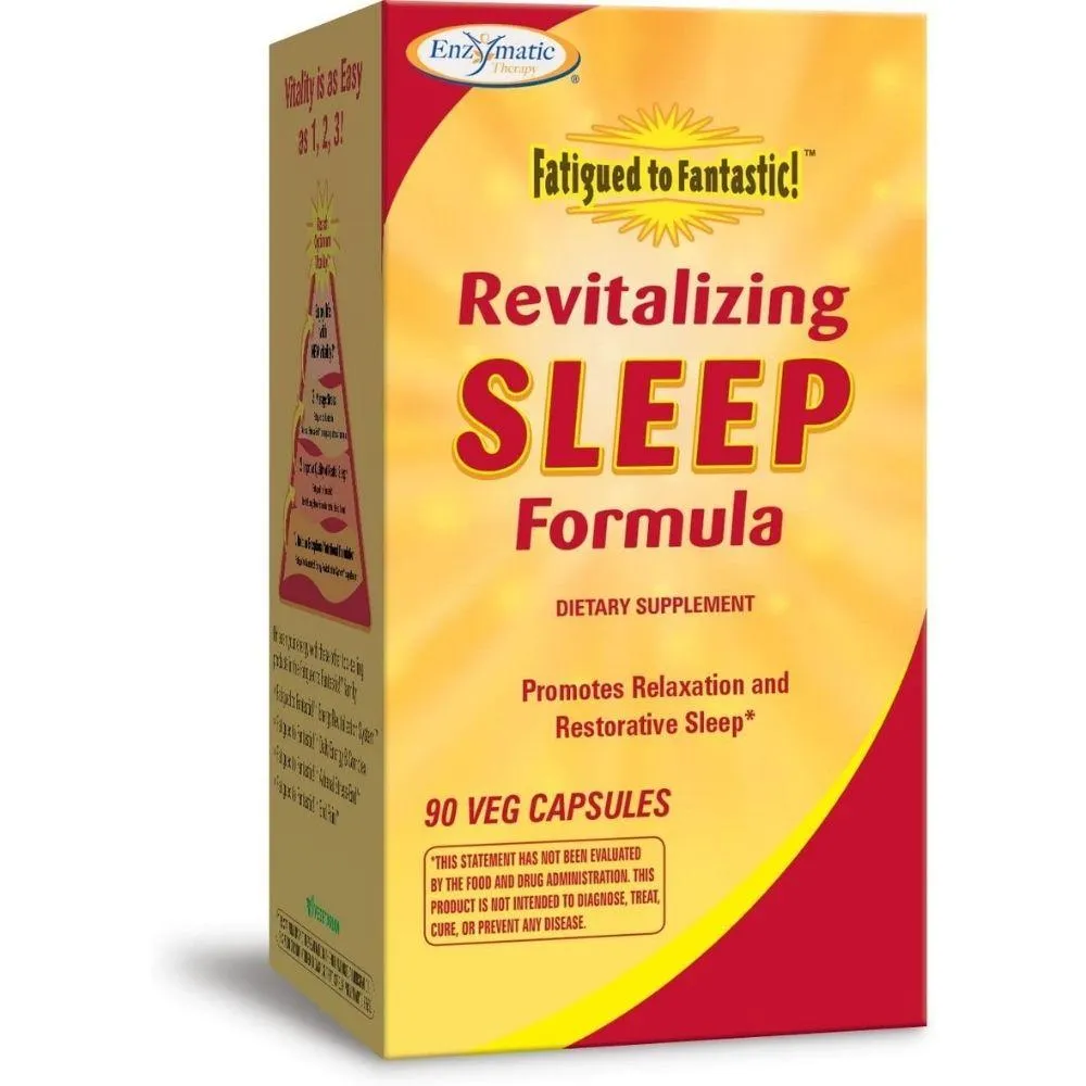 Nature's Way F2F Sleep Formula 90 Capsules (Previously Enzymatic Therapy)