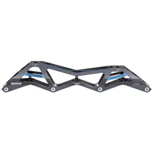 Powerslide Triple X - Inline Speed Frame - 4x110 (Titanium Blue)