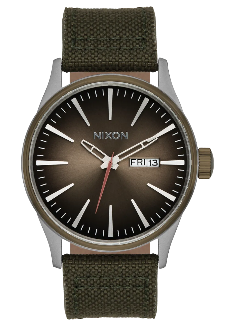 Sentry Nylon - Silver / Lt Brown / Forest