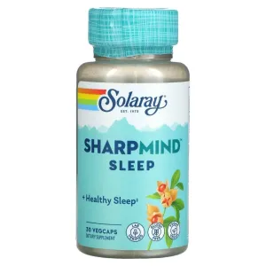 Solaray Sharp Mind Nootropics Sleep 30 Veg Caps