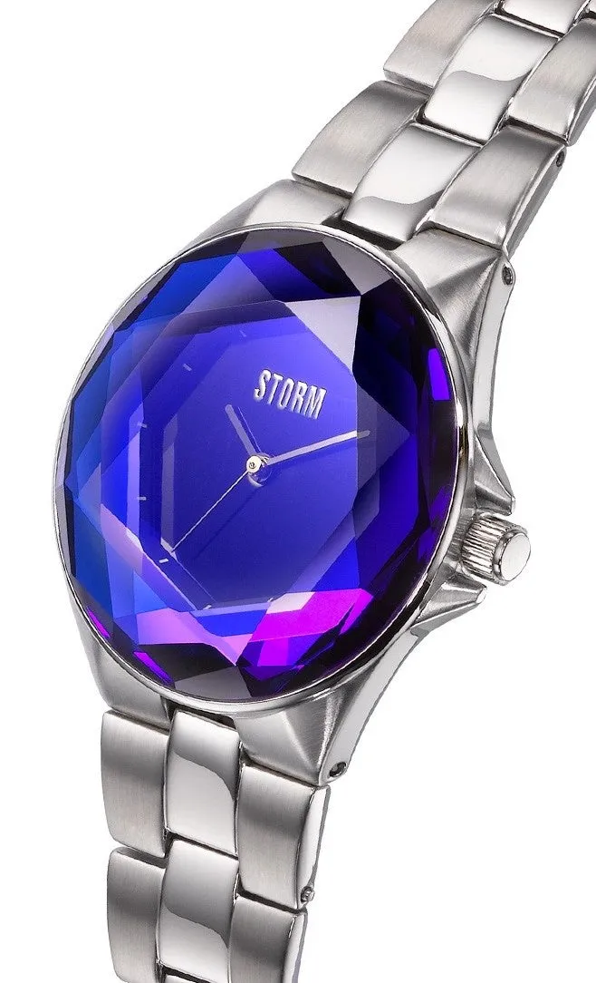 STR Watch Crystana Lazer Blue Ladies