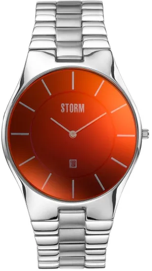 STR Watch Slim X XL Lazer Red Mens