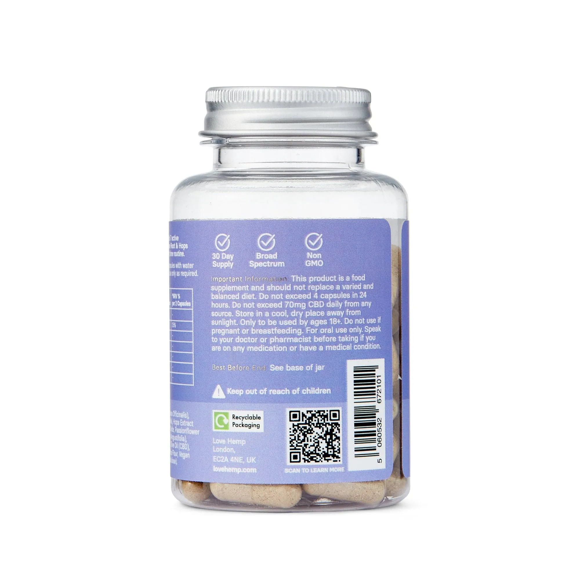 Sweet Dreams Capsules - Sleep Support | 60 Capsules