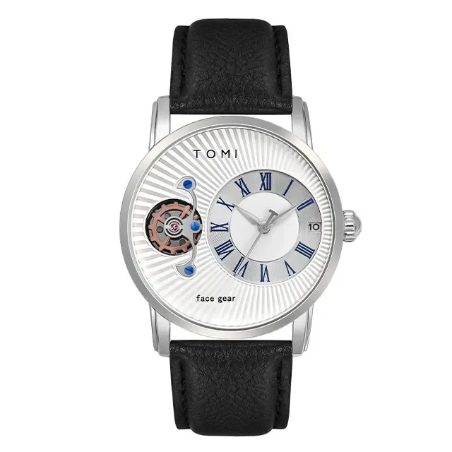 TOMI T-104 Face Gear Dual Strap Watch