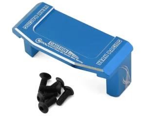 Yeah Racing Aluminium Servo Mount: TT-02 (Blue)