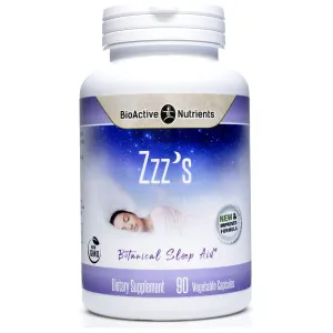 Zzz's Natural Sleep Aid 90 caps by BioActive Nutrients